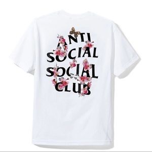 Anti Social Social Club White Kkoch Tee Shirt